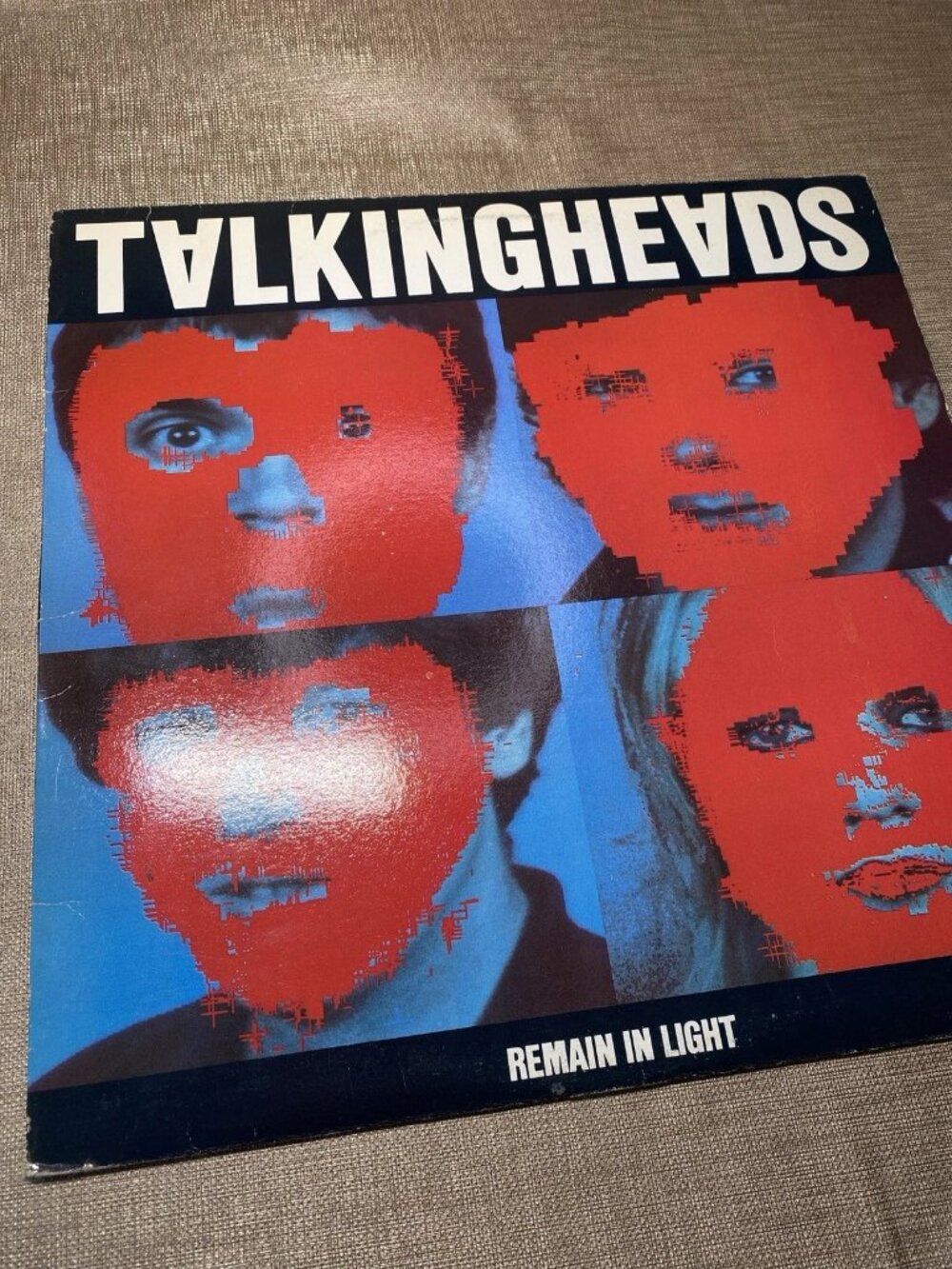 Talking Heads Remain In Light LP 1980 Sire Vinyl Record Canada Press